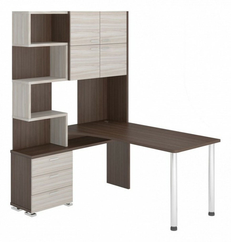 Фото Стол компьютерный Домино СР-500М/160 MER_SR-500M_160_SHKSH-LEV - интернет-магазин МегаТерем в Москве