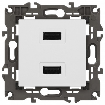 Розетка 2хUSB type A без ра...