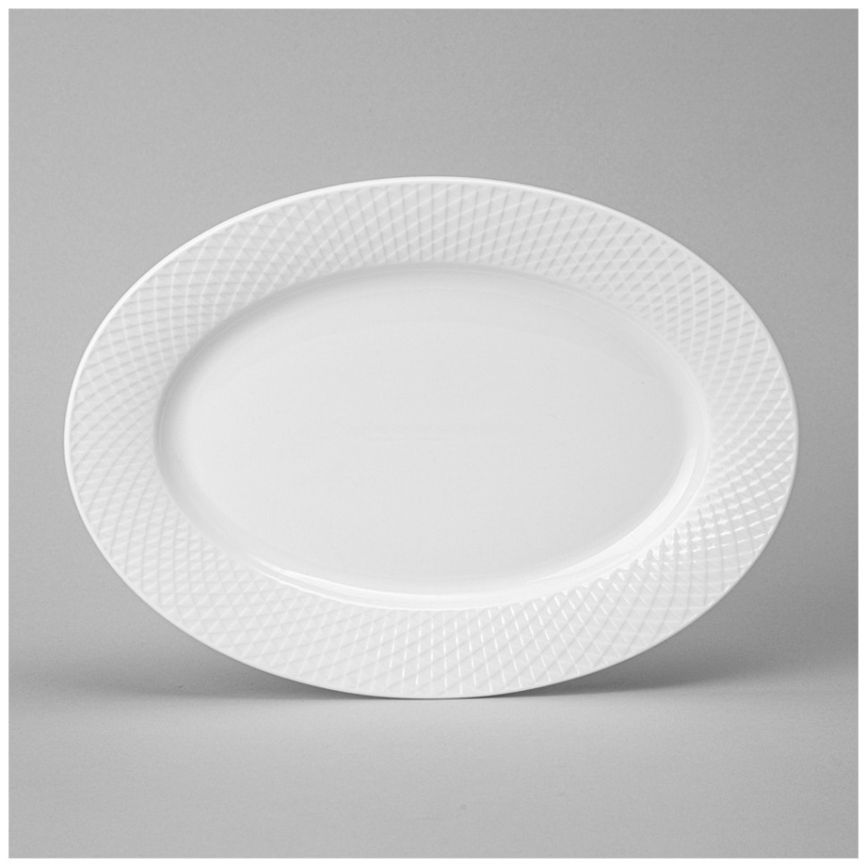 Фото Блюдо овальное lefard infinity 25,5 см (171-304)  - интернет-магазин МегаТерем в Москве