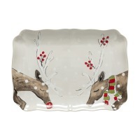 Блюдо TR361-03318Z(DF620-WHI), керамика, white, CASAFINA BY COSTA NOVA