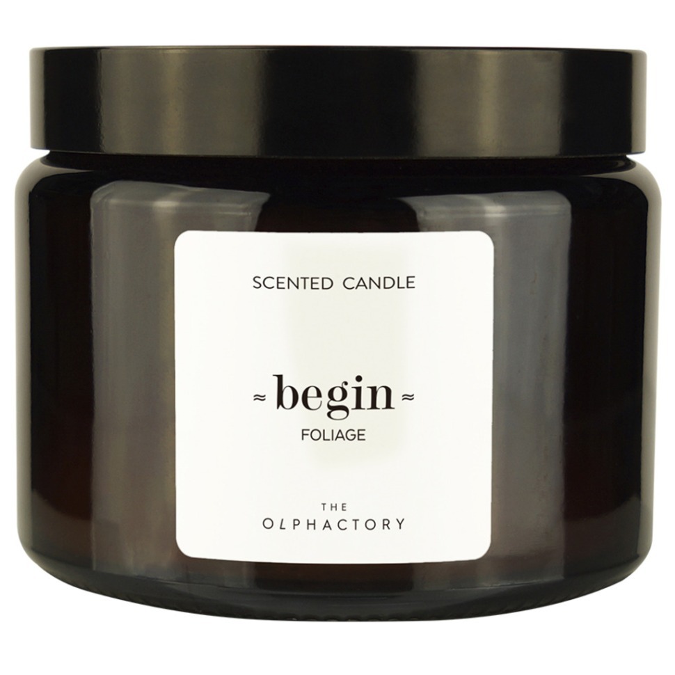 Фото Свеча ароматическая the olphactory, begin, foliage, 60 ч (75484) - интернет-магазин МегаТерем в Москве
