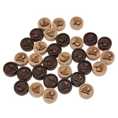 Фишки резные "Лев", Mirzoyan (28697)