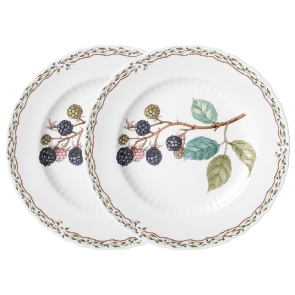 Фото Набор тарелок закусочных lefard fruit garden 2 шт. 20,5 см (590-647)  - интернет-магазин МегаТерем в Москве