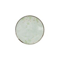 Тарелка 7801, 19.5, фарфор, green, TOKYO DESIGN