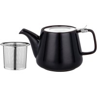Чайник с металл.ситом и крышкой bronco "luster" 1200мл, 23,5*11*12,5см, синий (470-410) 