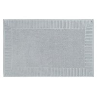 Коврик для ванной с фактурным бортиком светло-серого цвета из коллекции essential, 50x80 см (79172)