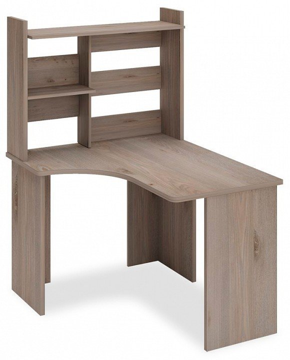 Фото Стол компьютерный Домино Lite СКЛ-Угл120+НКЛ-100 MER_SKL-Ugl120-NKL-100-bez-tumby-NN-LEV - интернет-магазин МегаТерем в Москве