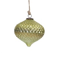 Новогодняя игрушка TD-007B, 20, стекло, light green, ROOMERS FURNITURE