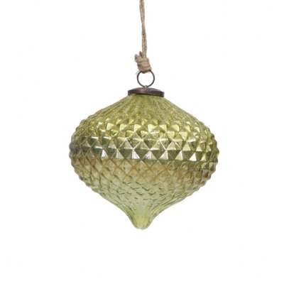 Новогодняя игрушка TD-007B, 20, стекло, light green, ROOMERS FURNITURE