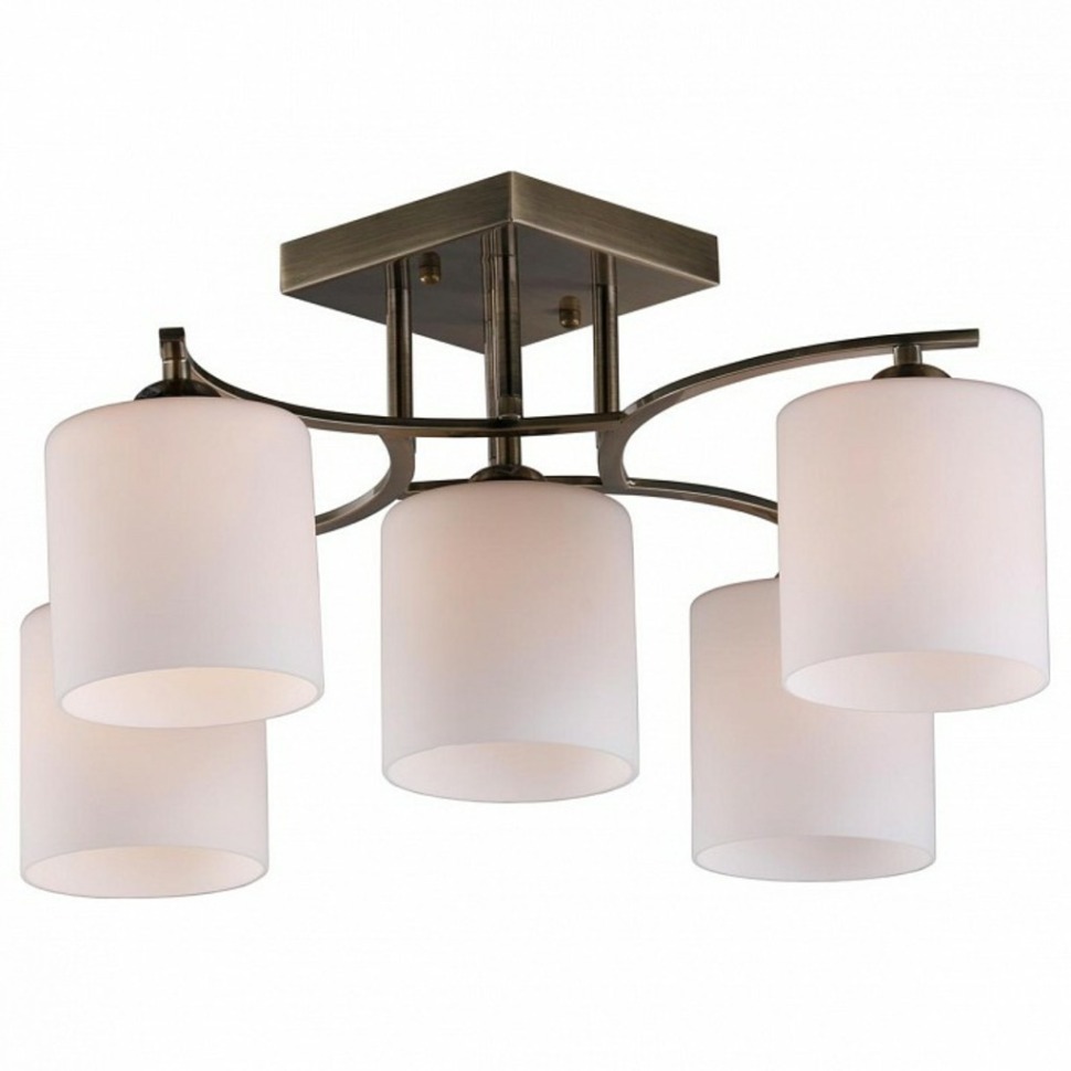 Фото Люстра на штанге Omnilux Pisticci OML-55317-05 OM_OML-55317-05 - интернет-магазин МегаТерем в Москве