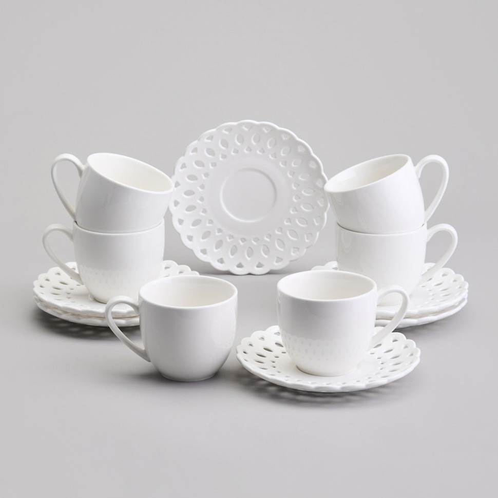 Фото Набор чайный lefard style на 6 пер. 12 пр. 250 мл (441-037)  - интернет-магазин МегаТерем в Москве