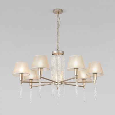 Подвесная люстра Eurosvet Charuel 60148/7 матовое золото EV_a064945