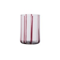 Стакан DF09075/P, стекло, clear/purple, ROOMERS TABLEWARE