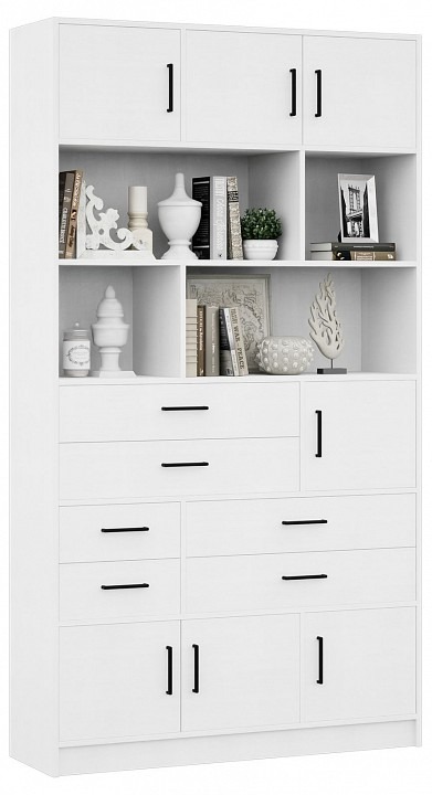 Фото Стеллаж комбинированный Либерти-61-128 MAS_Liberti-61-BT-128 - интернет-магазин МегаТерем в Москве