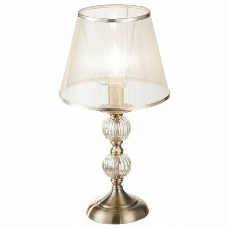 Фото Настольная лампа декоративная Freya Inessa FR2685TL-01BZ MY_FR2685TL-01BZ - интернет-магазин МегаТерем в Москве