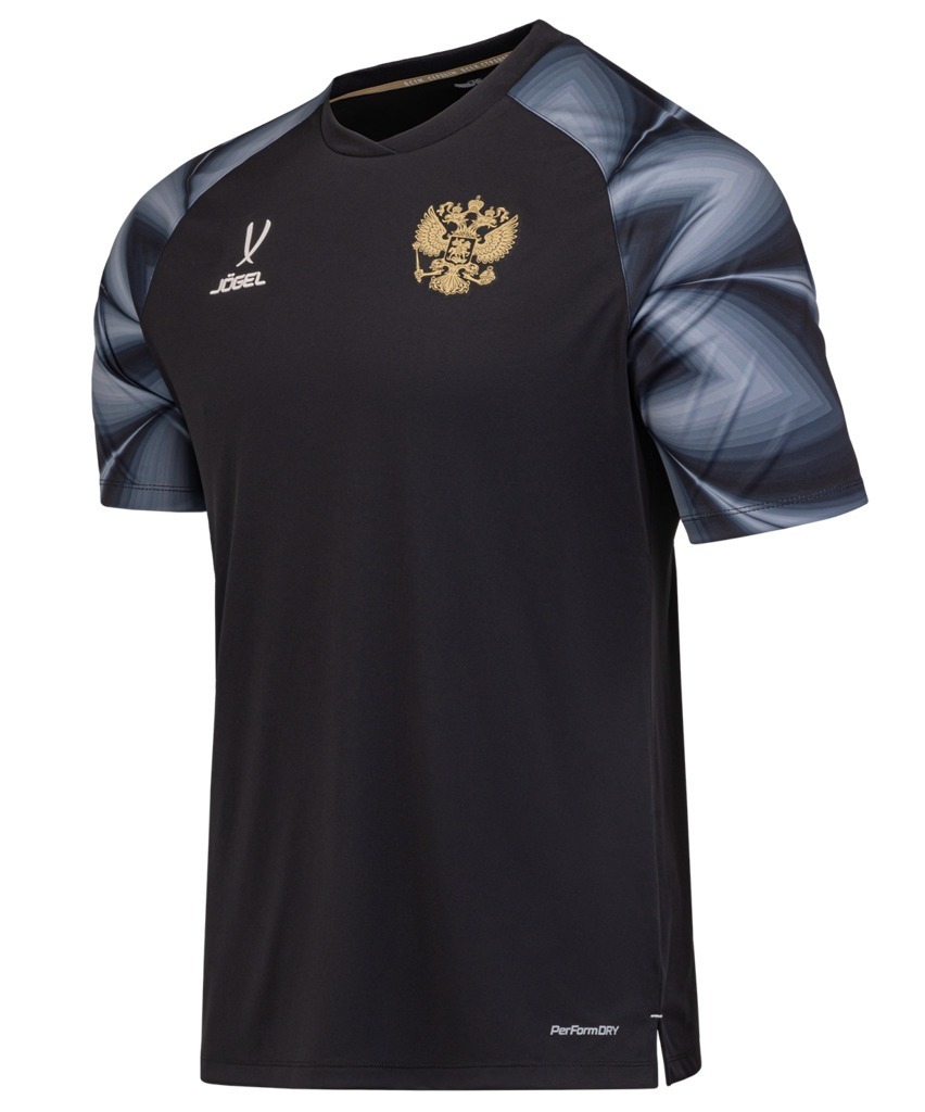 Фото Футболка вратарская JÖGEL NATIONAL PerFormDRY GK Jersey, черный (2112644) - интернет-магазин МегаТерем в Москве