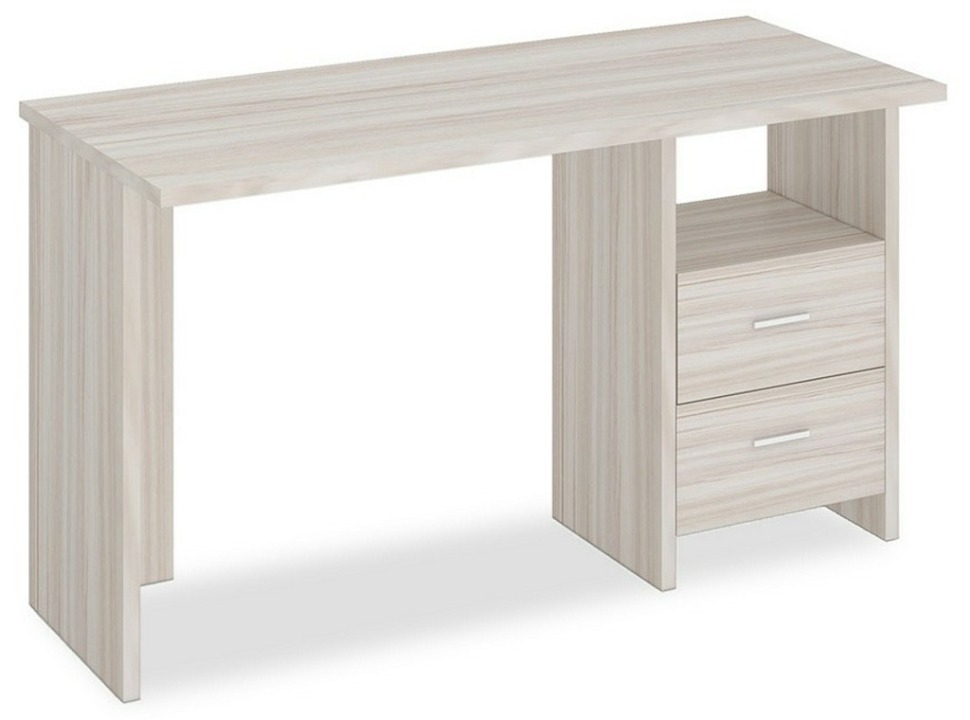 Фото Стол письменный Домино Lite СКЛ-Прям130 MER_SKL-Pryam130_K - интернет-магазин МегаТерем в Москве