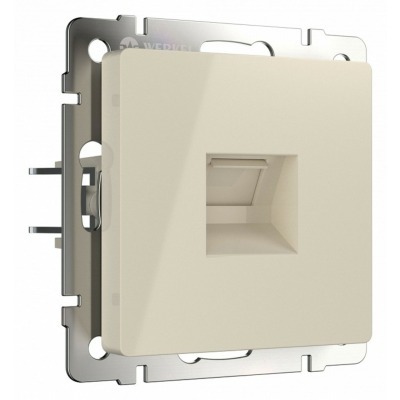 Розетка Ethernet RJ-45 без рамки Werkel слоновая кость W1181003 WRK_a051467