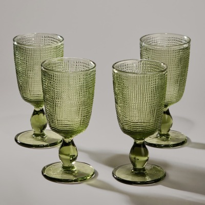 Набор бокалов tempo green 4...