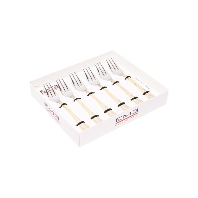 EME Набор десертных вилок LUIGI XVI GOLD DECOR 6 шт C12XVI/OR