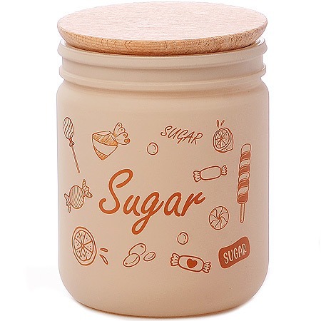 Фото Банка для сыпучих продуктов 446 мл MAYER BOCH (80750-1) - интернет-магазин МегаТерем в Москве