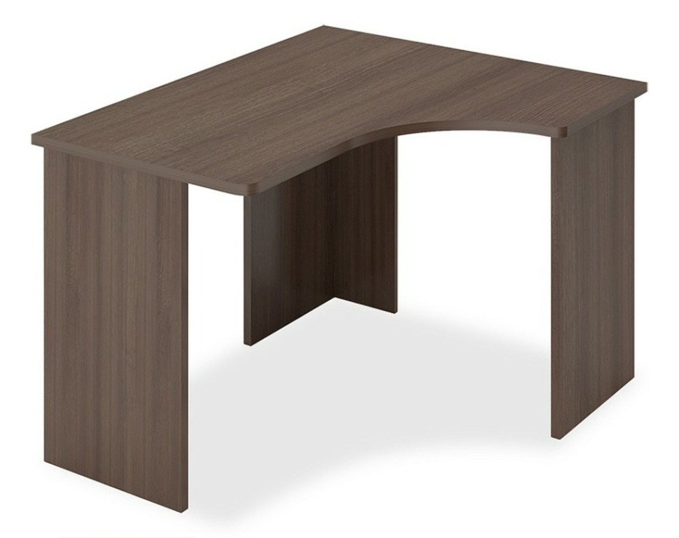 Фото Стол письменный Домино Lite СКЛ-Угл120 MER_SKL-Ugl120-bez-tumby-SH-CH-PRAV - интернет-магазин МегаТерем в Москве