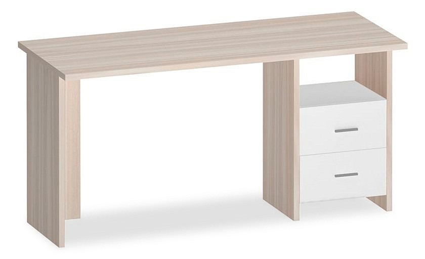 Фото Стол компьютерный Домино Lite СКЛ-Прям150 КБЕ MER_SKL-Pryam150_KBE - интернет-магазин МегаТерем в Москве