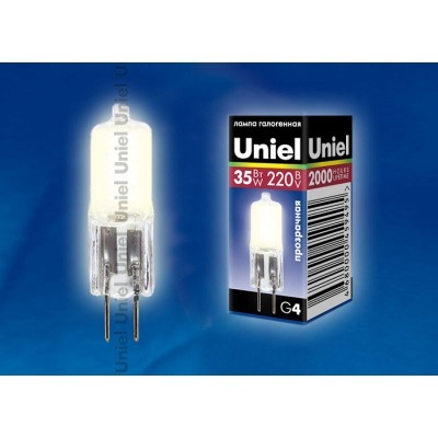 Лампа галогеновая Uniel  G4...