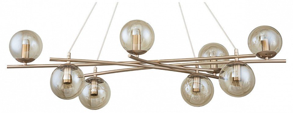 Фото Подвесная люстра Escada Balance 1119/8S Gold ESC_1119_8S_Gold - интернет-магазин МегаТерем в Москве