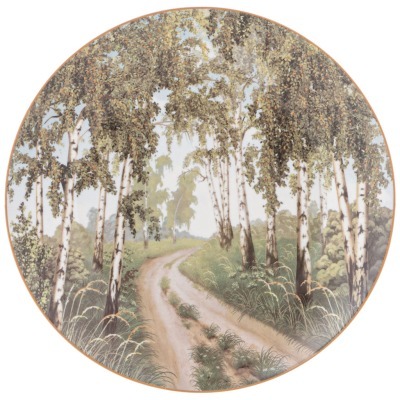 Тарелка закусочная lefard "березки"  20,5 см (85-2013) 