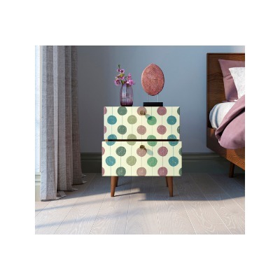 Тумбочка Berber с двумя ящи...