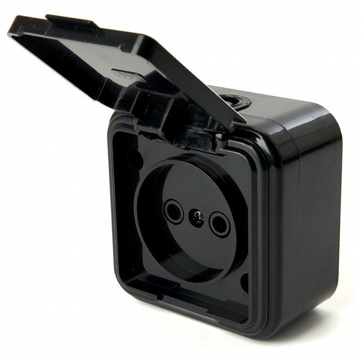 Фото Розетка без заземления и со шторками Stekker Stekker 39692 FE_39692 - интернет-магазин МегаТерем в Москве