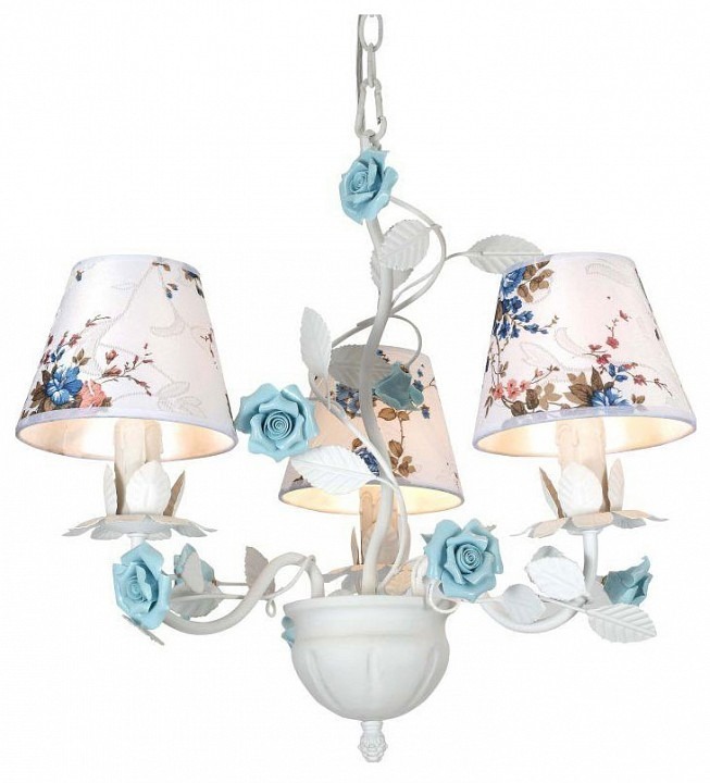 Фото Подвесная люстра Lucia Tucci Fiori di rose Fiori di rose 108.3 LT_Fiori_di_rose_108.3 - интернет-магазин МегаТерем в Москве