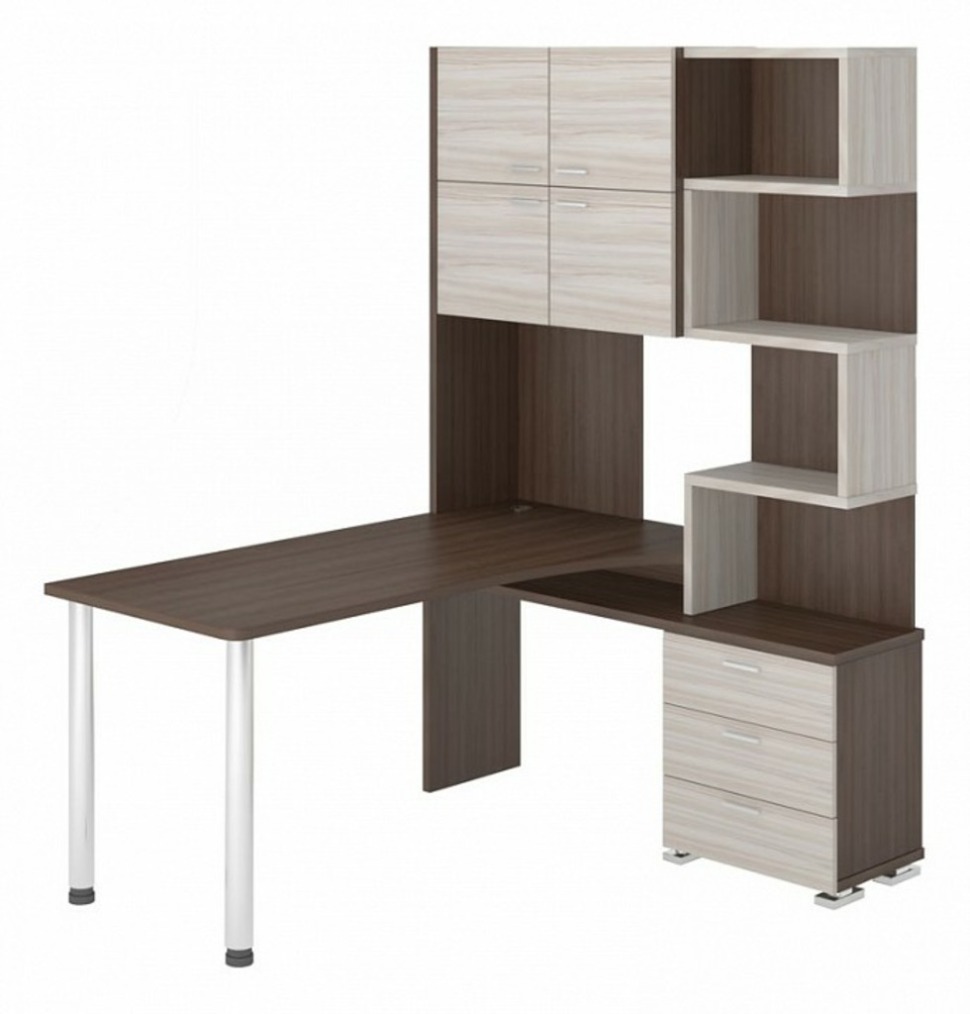 Фото Стол компьютерный Домино СР-500М/160 MER_SR-500M_160_SHKSH-PRAV - интернет-магазин МегаТерем в Москве