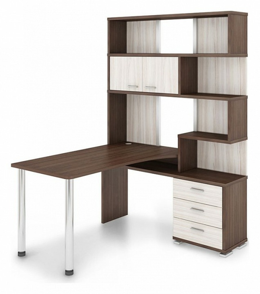 Фото Стол компьютерный СР-420/130 MER_SR-420-130_SHKSH-PRAV - интернет-магазин МегаТерем в Москве