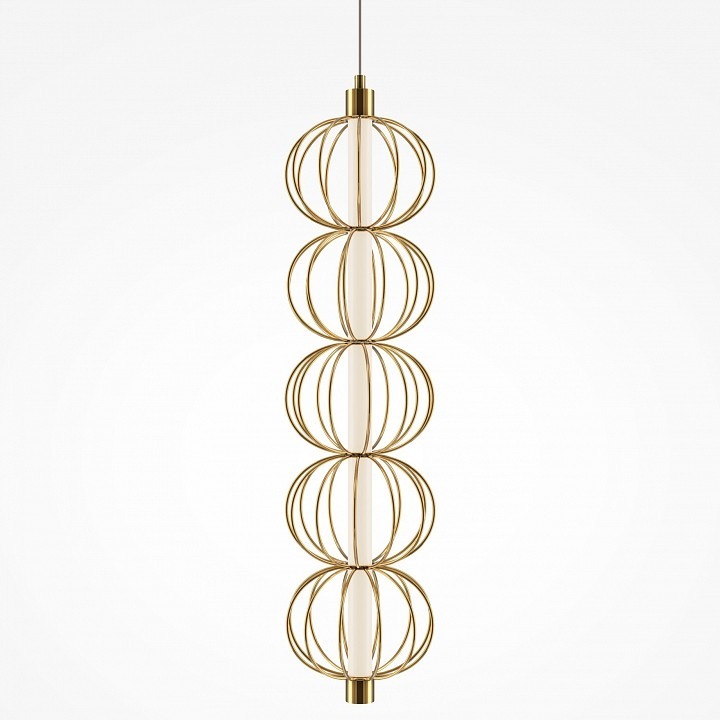 Фото Подвесной светильник Maytoni Golden Cage MOD216PL-L10G3K MY_MOD216PL-L10G3K - интернет-магазин МегаТерем в Москве