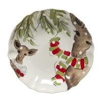 Блюдо DF632-WHI(TP341-00122A), керамика, white, CASAFINA BY COSTA NOVA