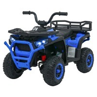 Детский электромобиль квадроцикл X-Robust (синий, 24V, 4WD, пульт, EVA) (XMX651-24V-4WD-BLUE)