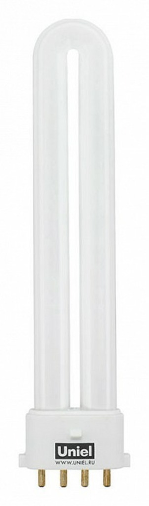Фото Лампа компактная люминесцентная Uniel ESL-PL 2G7 9Вт 4000K 06000 UL_06000 - интернет-магазин МегаТерем в Москве