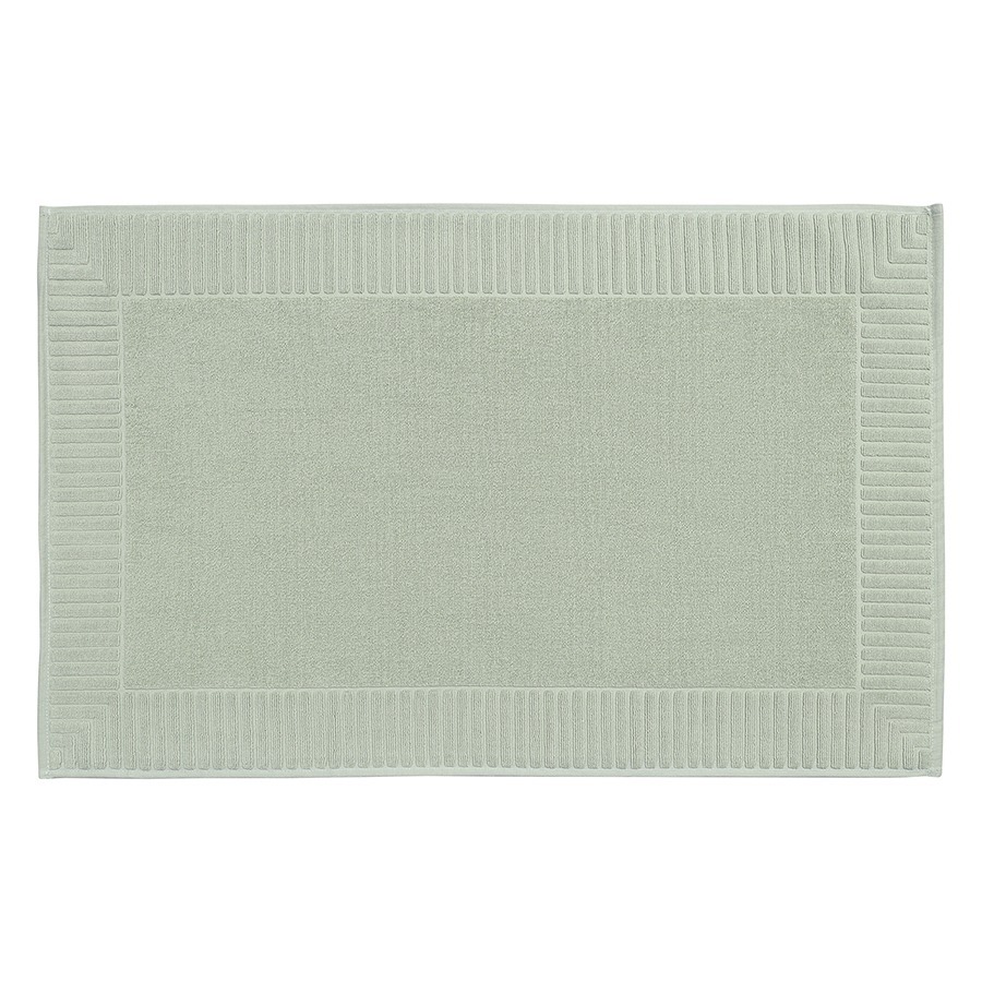 Фото Коврик для ванной с фактурным бортиком мятного цвета из коллекции essential, 50x80 см (79171) - интернет-магазин МегаТерем в Москве