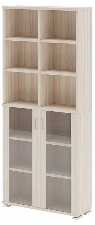 Фото Шкаф-витрина Домино ПУ-30-4-ФС MER_PU-30-4-FS_K - интернет-магазин МегаТерем в Москве