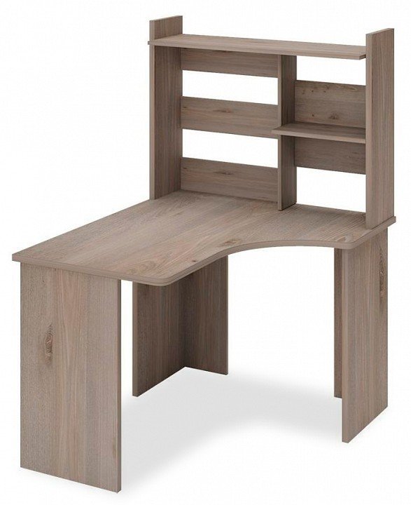 Фото Стол компьютерный Домино Lite СКЛ-Угл120+НКЛ-100 MER_SKL-Ugl120-NKL-100-bez-tumby-NN-PRAV - интернет-магазин МегаТерем в Москве