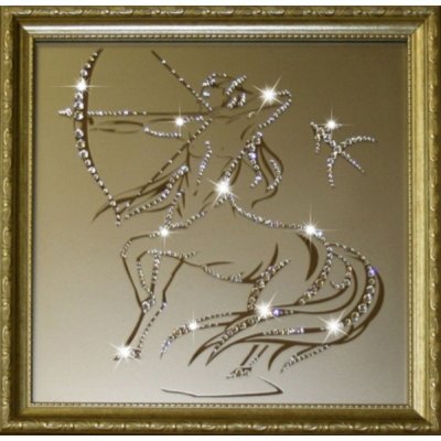 Картина Стрелец 35х35 см с ...