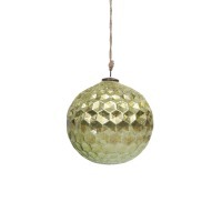 Новогодняя игрушка TD-010A, 13, стекло, light green, ROOMERS FURNITURE