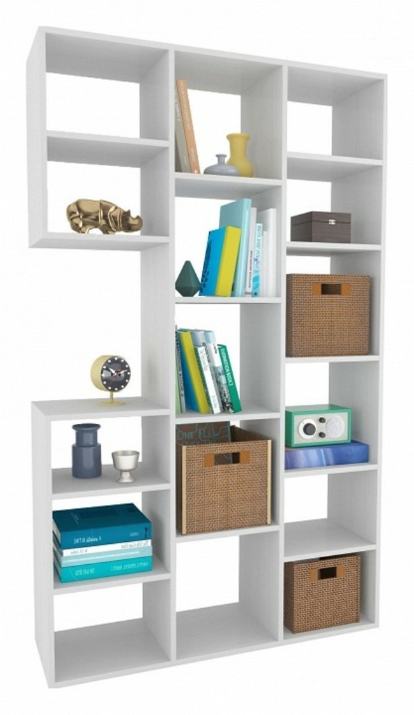 Фото Стеллаж Рикс-1 MAS_MST-SSR-01-R-16BEL - интернет-магазин МегаТерем в Москве