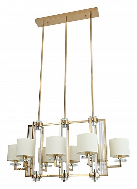 Фото Люстра на штанге Newport 35400 35408/S gold без абажуров NWP_M0069061 - интернет-магазин МегаТерем в Москве
