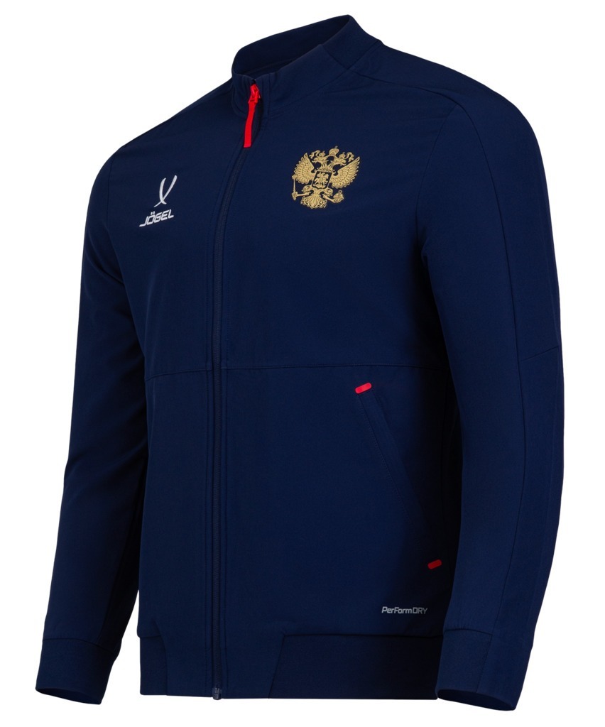Фото Куртка спортивная JOGEL NATIONAL PerFormDRY Woven Jacket, темно-синий (2110207) - интернет-магазин МегаТерем в Москве