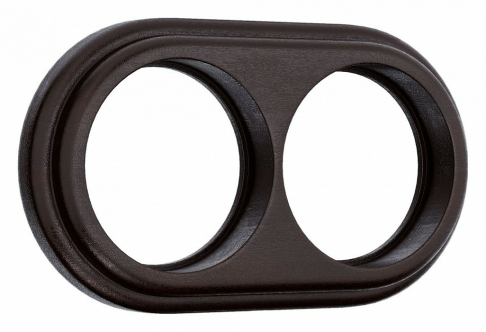 Фото Рамка на 2 поста Werkel Ретро (венге) W0025226 WRK_a050998 - интернет-магазин МегаТерем в Москве