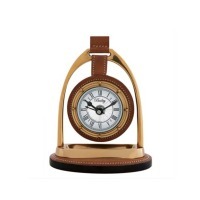 Часы Бейли 107023(ACC07023), металл, кожа, стекло, bronze/brown, ROOMERS FURNITURE