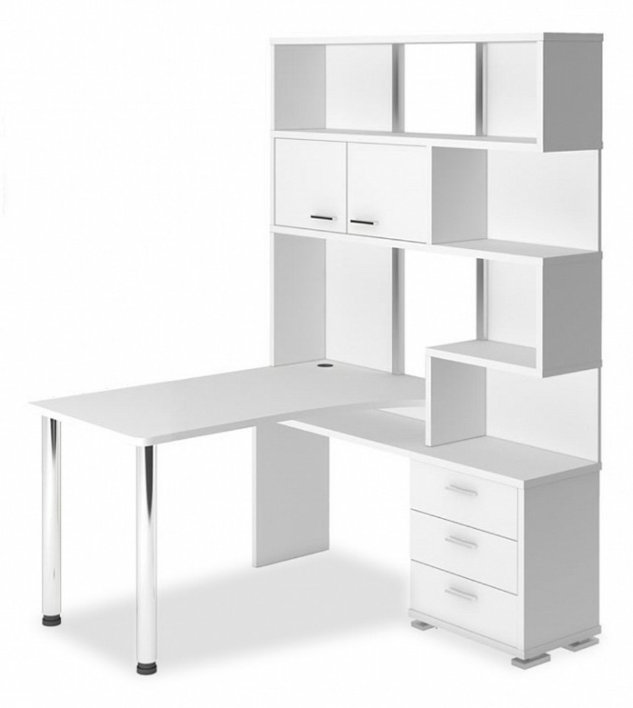 Фото Стол компьютерный Домино СР-420/130 MER_SR-420_130_BE-PRAV - интернет-магазин МегаТерем в Москве